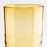 Malta Amber Handblown Glass Tumbler