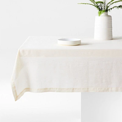 Marin 60"x120" EUROPEAN FLAX ™-Certified Linen Tablecloth