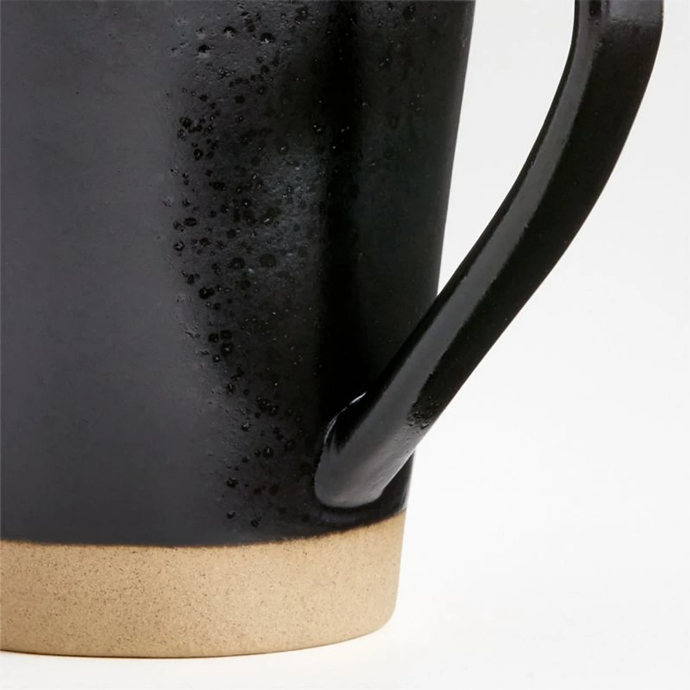 Marin 12-oz. Black Recycled Ceramic Mug