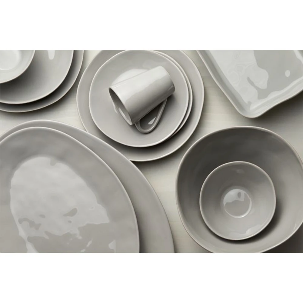 Marin Grey Low Bowl