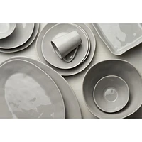 Marin Grey Low Bowl