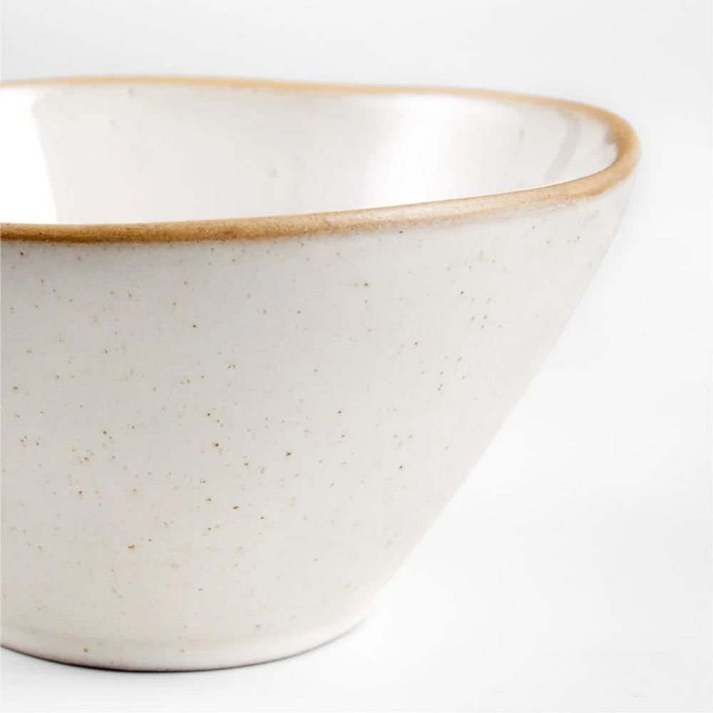 Marin Recycled Natural Stoneware Cereal Bowl