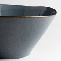 Marin Slate Blue Stoneware Serving Bowl