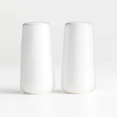Marin White Salt and Pepper Shaker Set