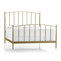 Mason Brass Queen Bed