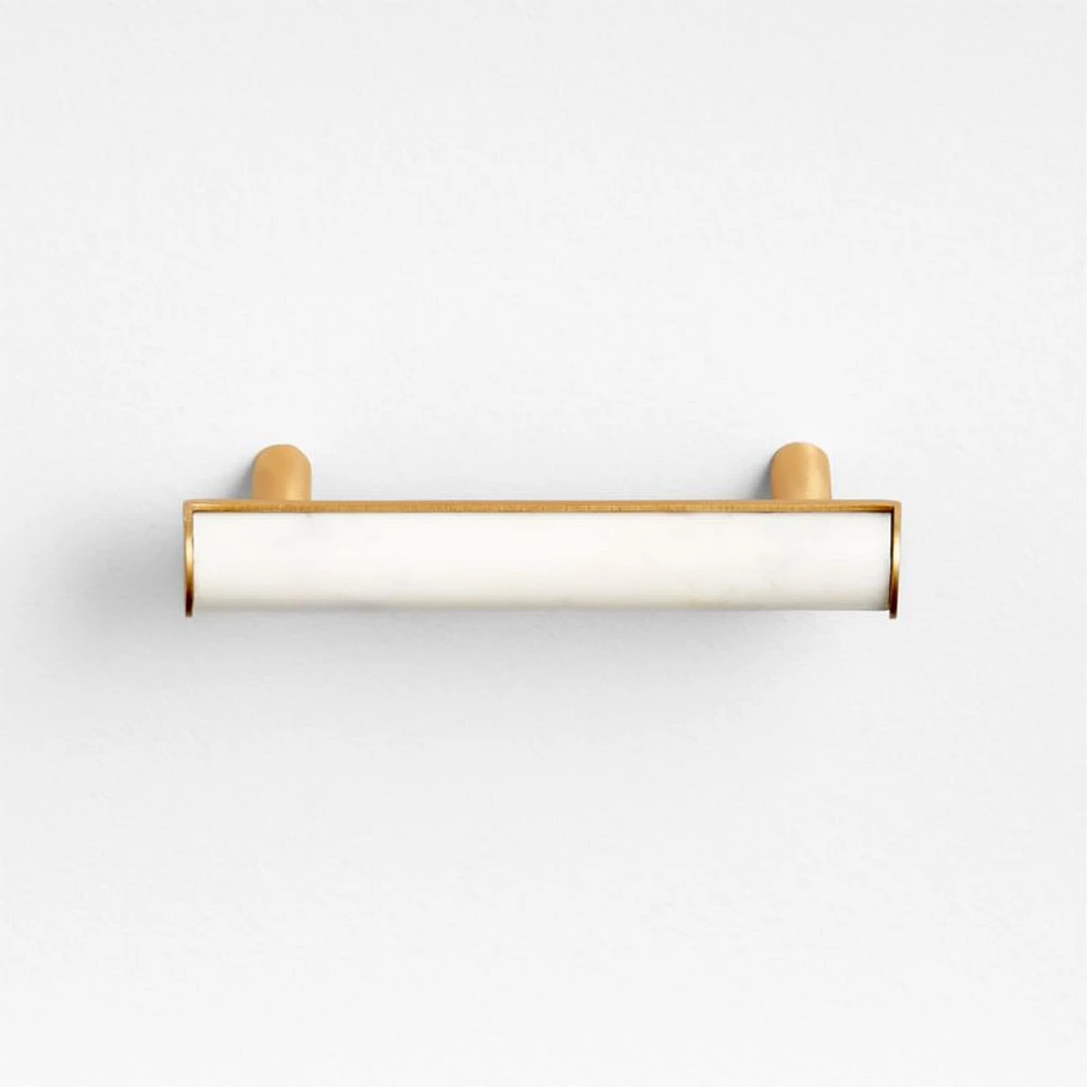 Mason Marble Hardware 3" Brass Bar Pull
