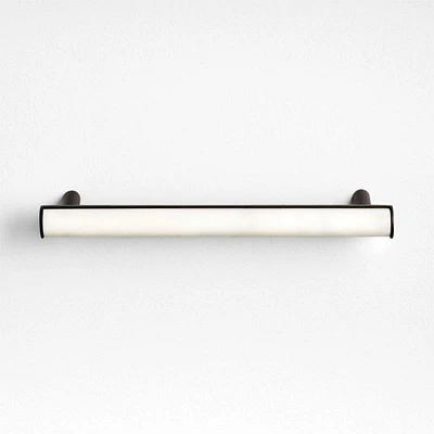 Mason Marble Hardware 6" Black Bar Pull