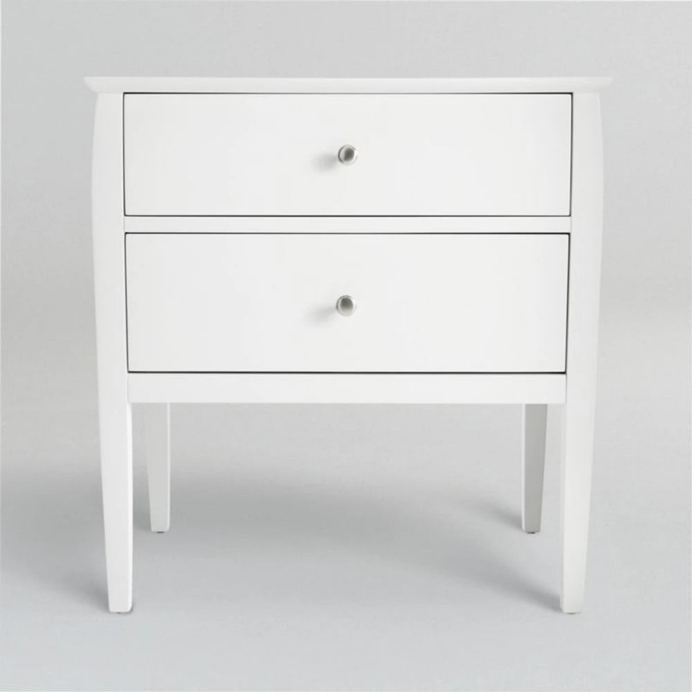 Mason 26" White Nightstand