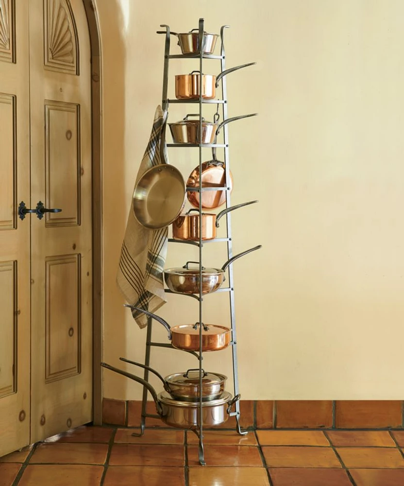 Enclume ® Standing 8-Tier Pot Rack