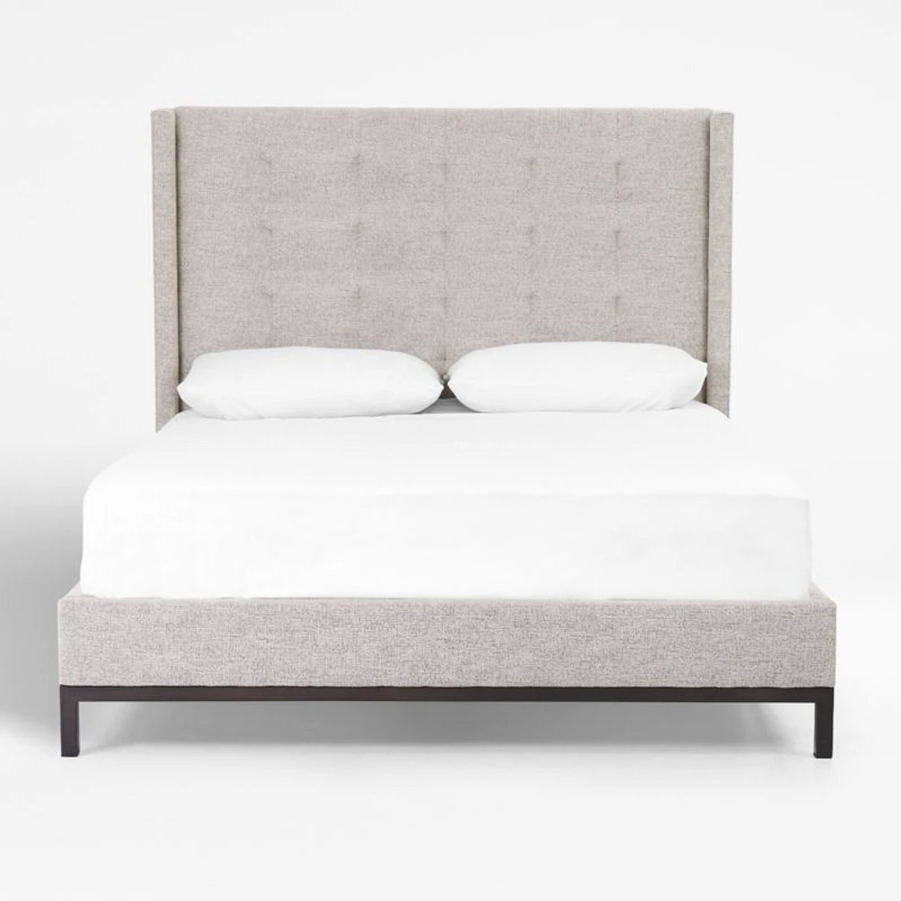 Maxwell Queen Linen 55" Bed