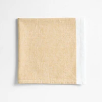 Mercer Saffron Yellow Organic Cotton Dinner Napkin