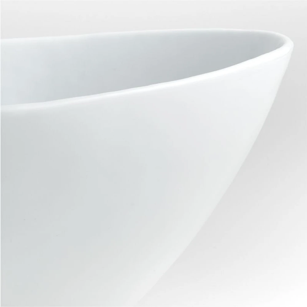 Mercer White Porcelain Meal Bowl