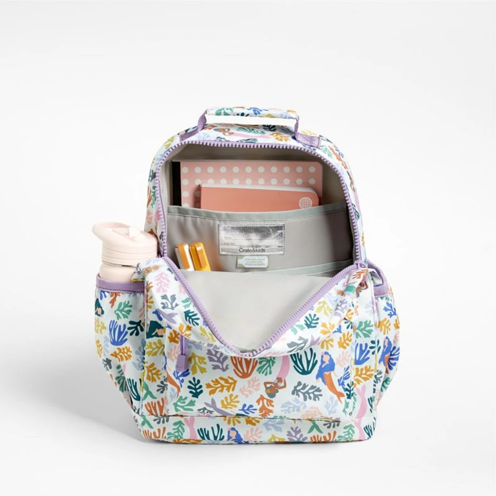 Mermaids Medium Kids Backpack with Side Pockets