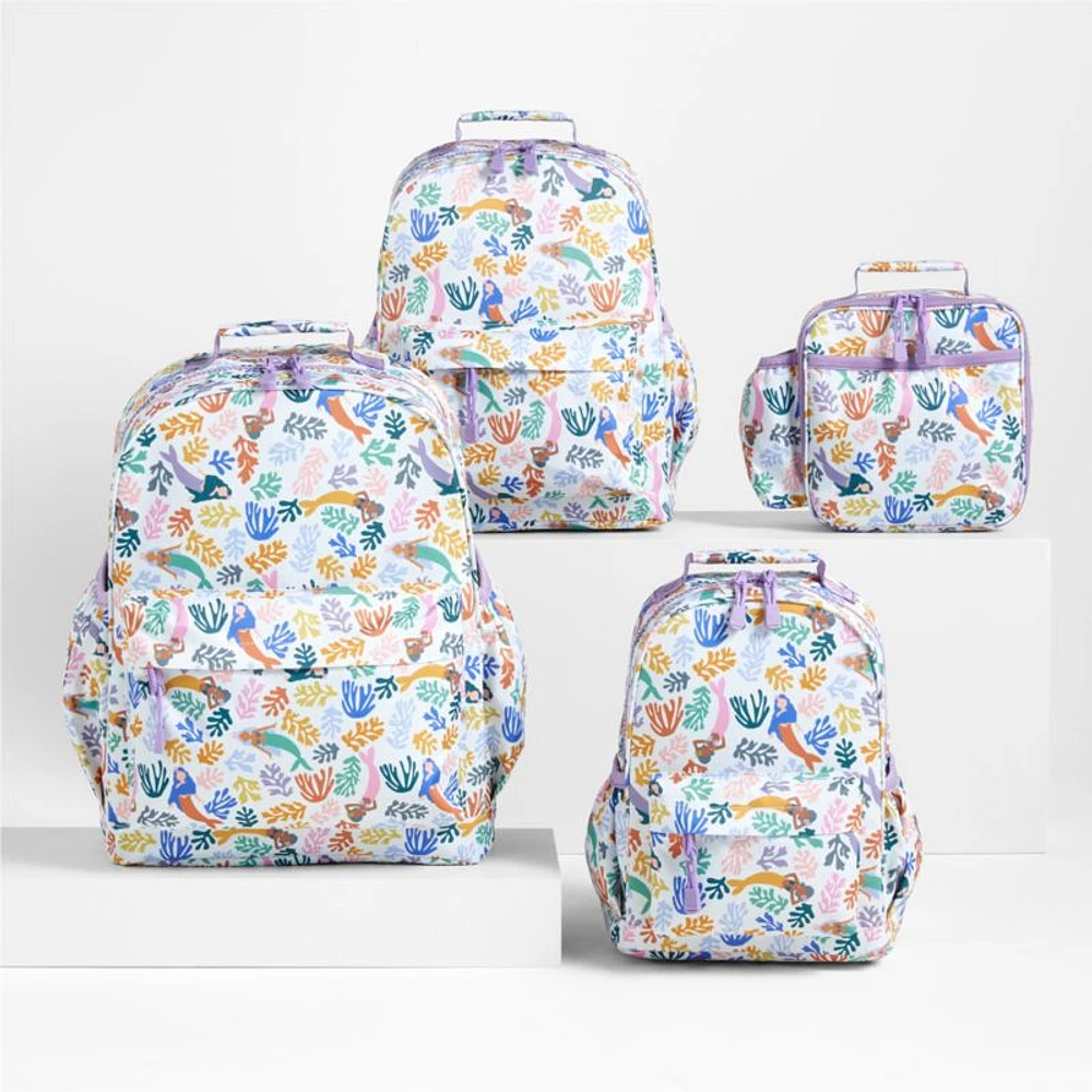 Mermaids Medium Kids Backpack with Side Pockets