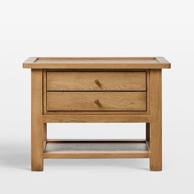 Millbrook 38" Natural Light Oak Nightstand