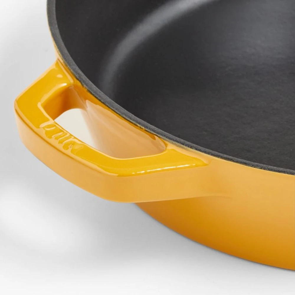 Milo by Kana Cast Iron Cookware Ultimate Skillet 10" Dijon