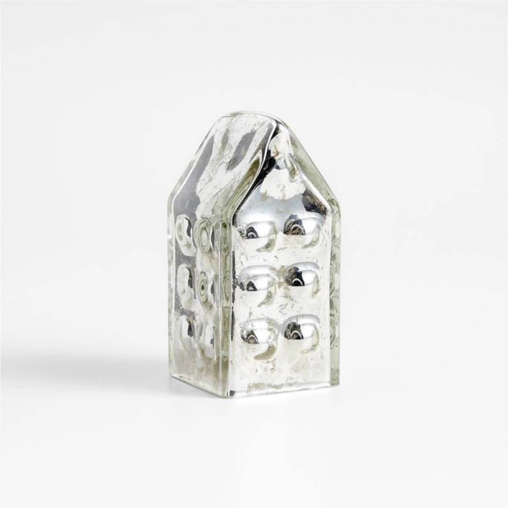 Mercury Glass Holiday House