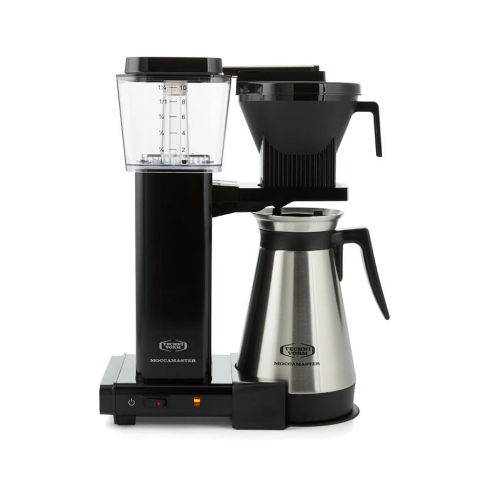 Moccamaster KBGT Thermal Brewer 10-Cup Black Coffee Maker