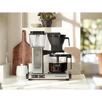Moccamaster KBGV Select Glass Brewer 10-Cup Polished Silver Coffee Maker