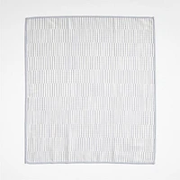 Modern Check Grey Recycled Kitchen Towels, Set of 2