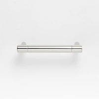 Modern 3" Flat-End Polished Chrome Cabinet Drawer Bar Pull