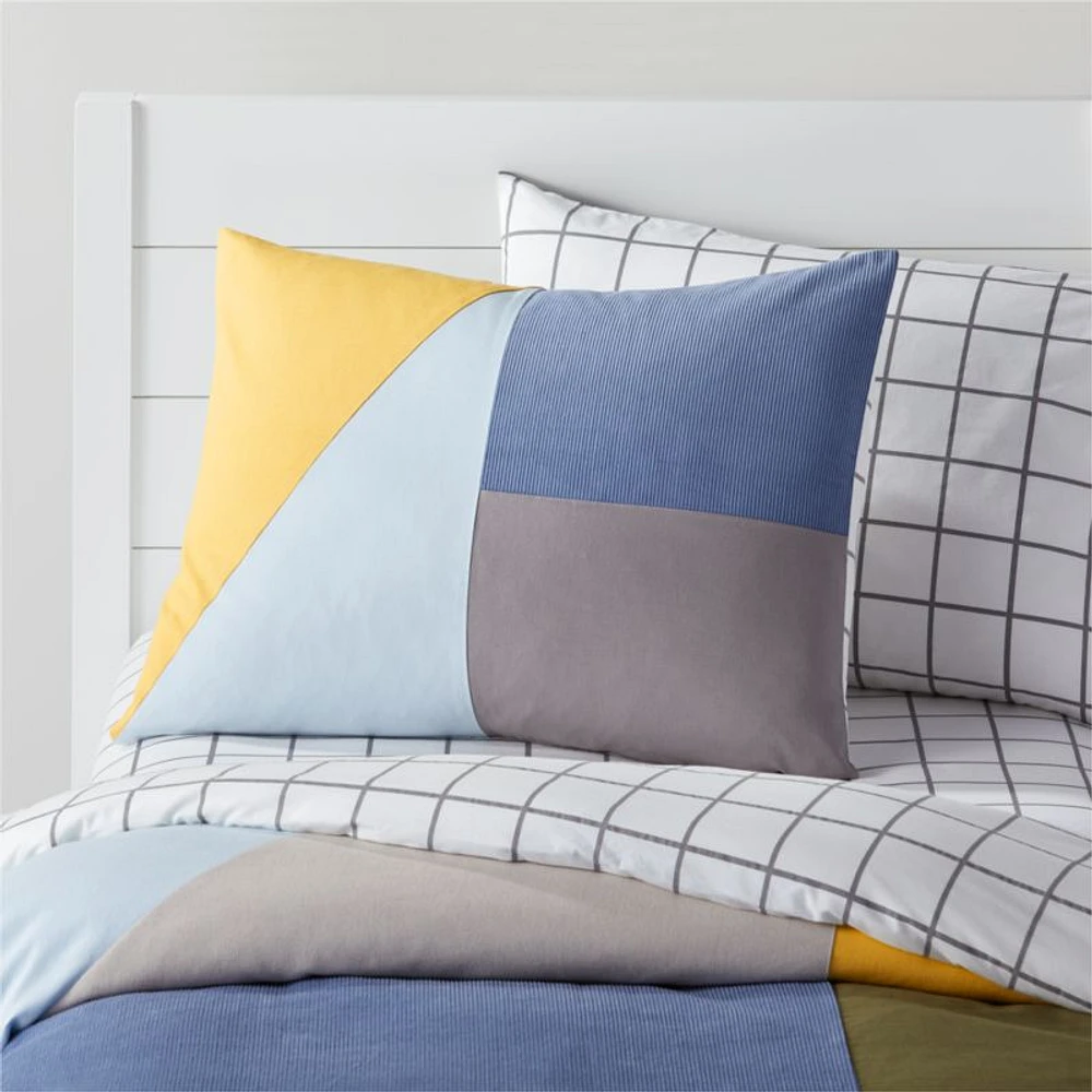 Modern Geo Kids Pillow Sham