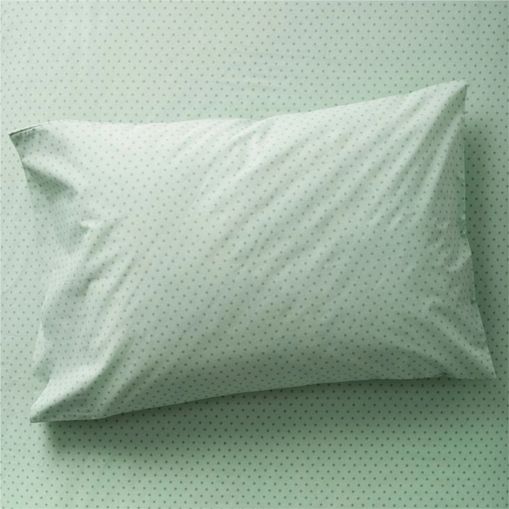 Modern Star Kids Organic Brushed Cotton Pillowcase