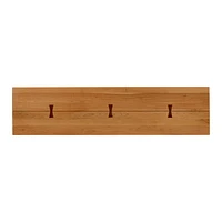 Monarch Natural 65" Solid Walnut Bench