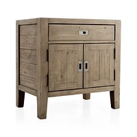 Morris Ash Grey Nightstand