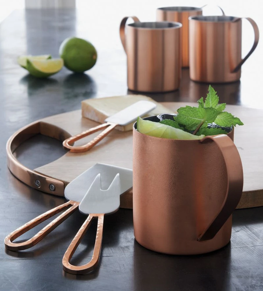 Beck Copper Hard Cheese Knife