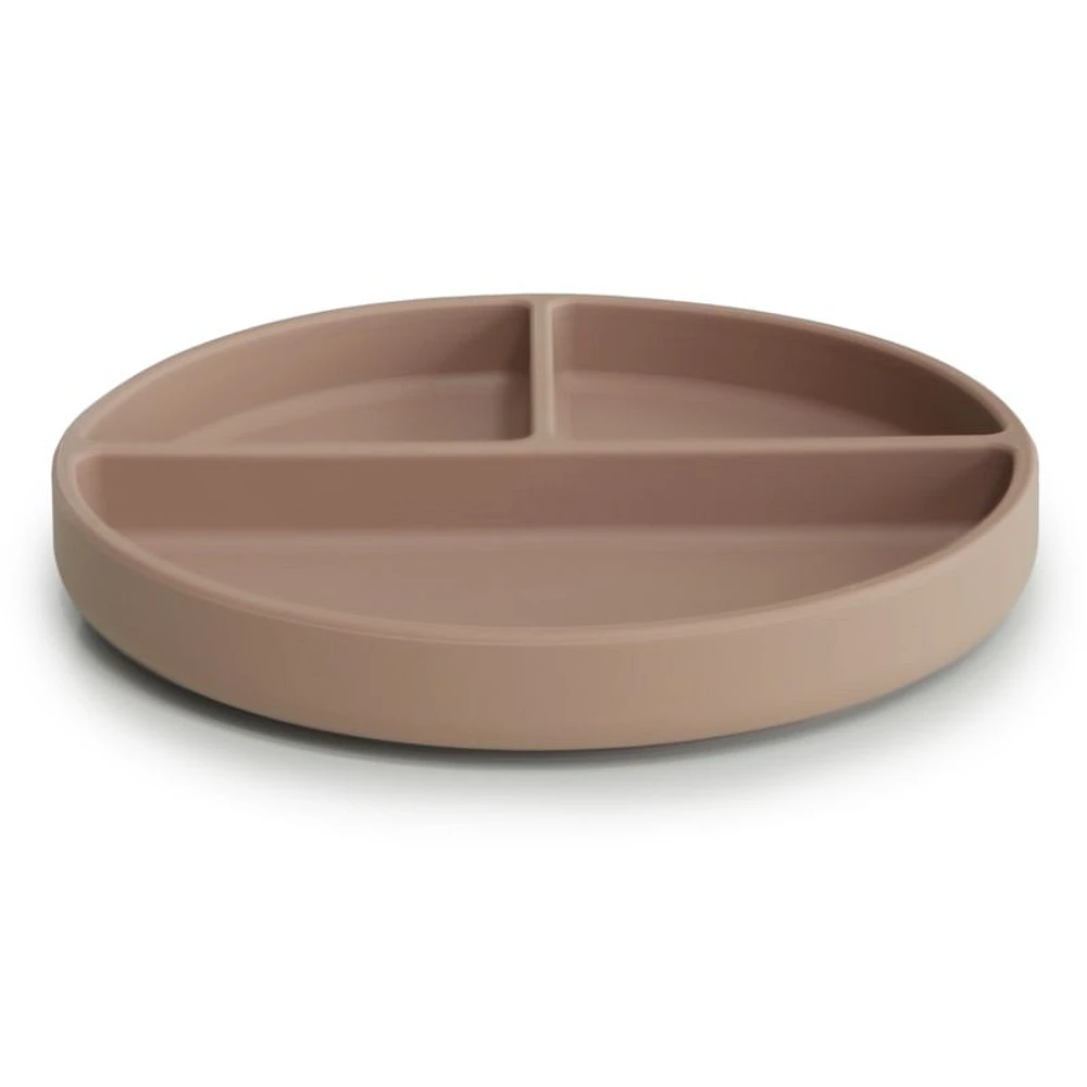 Mushie Natural Suction Silicone Plate