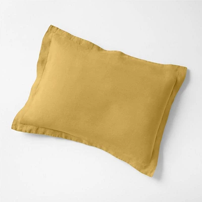 Aire Natural Hemp Savannah Yellow Standard Bed Pillow Sham