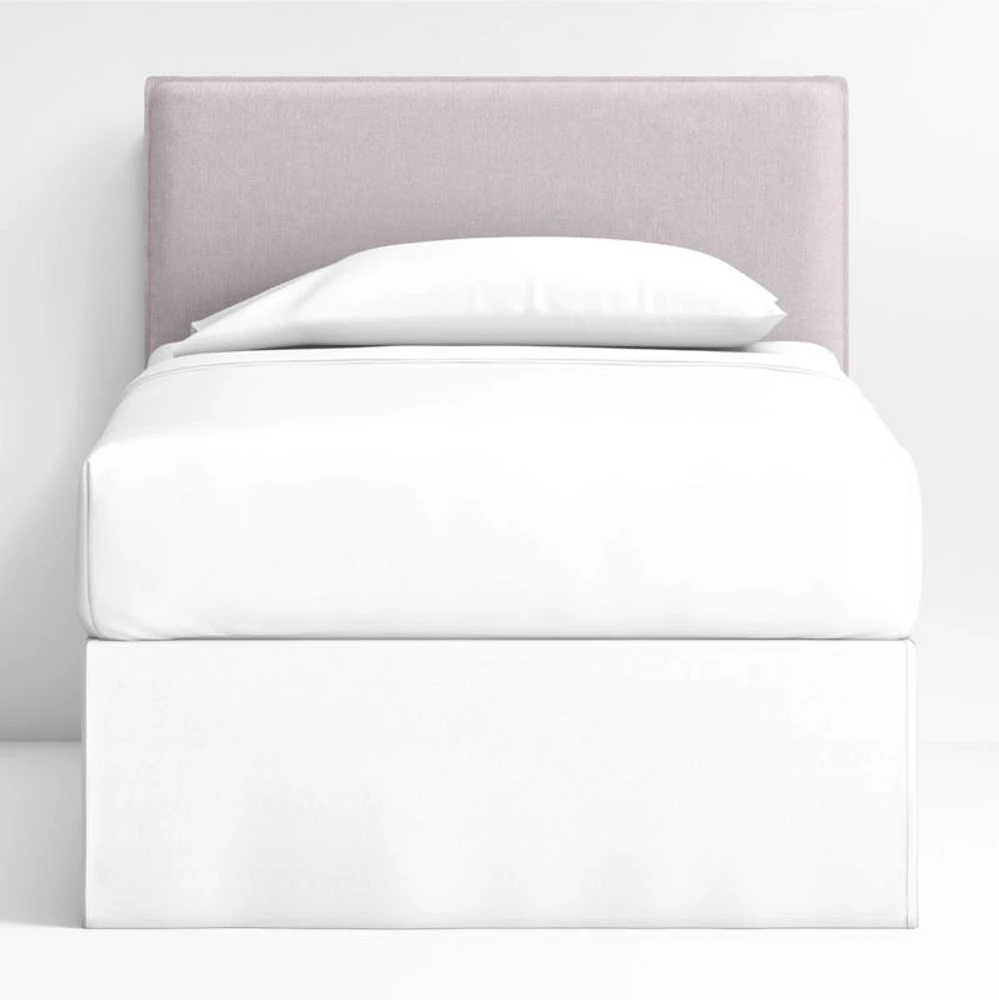 Noa Lilac Upholstered Flange Kids Twin Headboard
