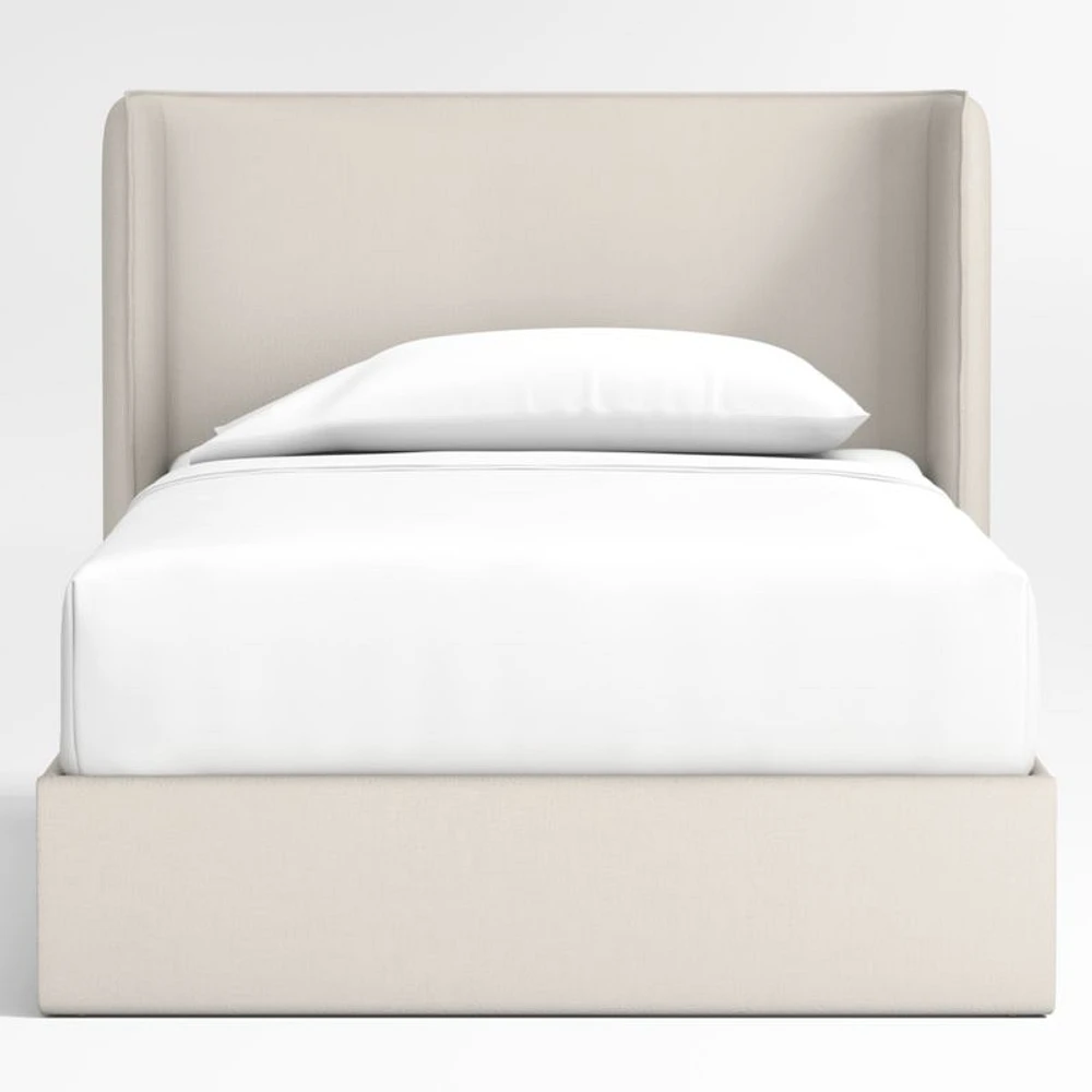 Noa Shelter Upholstered Kids Twin Storage Bed