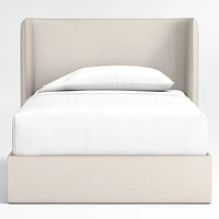 Noa Shelter Upholstered Kids Twin Storage Bed
