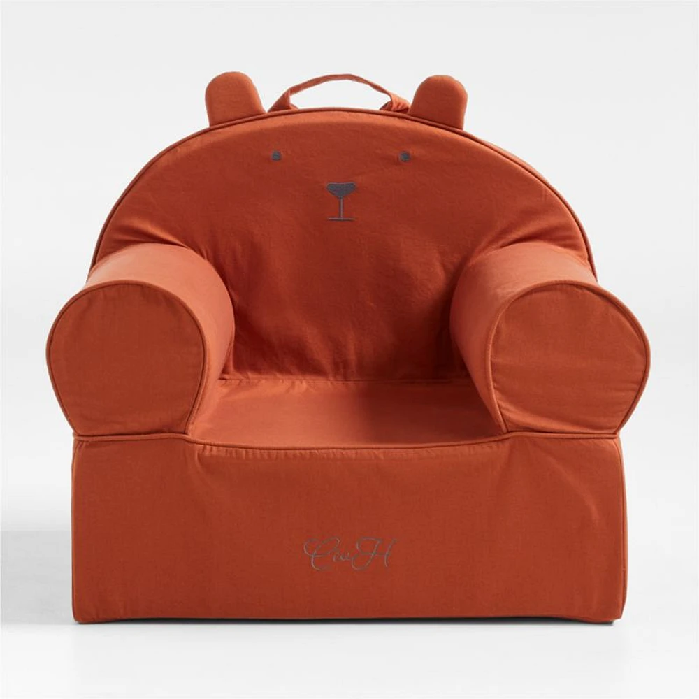 Large Bear Kids Lounge Nod Chair