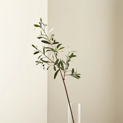 Faux Olive Stem 36"