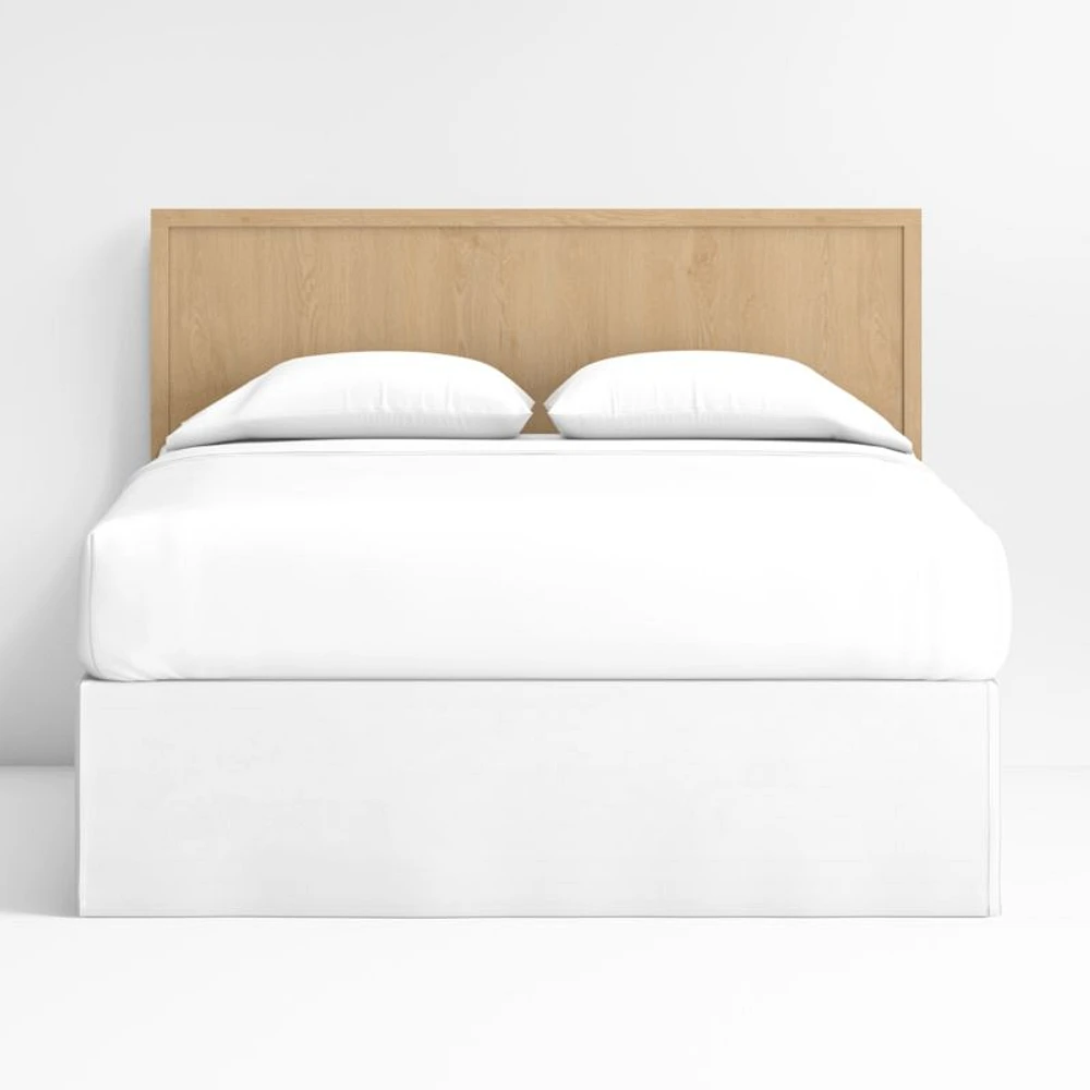 Oliver Natural Wood Kids Full Headboard