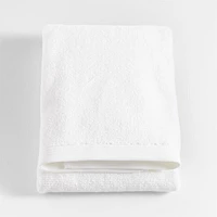 Bright White Antimicrobial Organic Cotton Bath Towel
