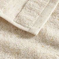Organic Turkish Cotton Natural Beige Fleck Wash Cloth