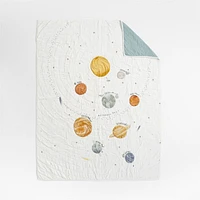 Outer Space Organic Cotton Kids Twin Quilt
