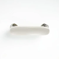 Oval 3" Polished Nickel Bar Pull