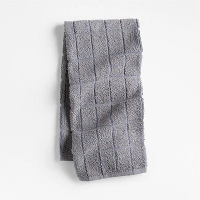Oversized Recycled Cotton Blend Grey Utility Kitchen Towel