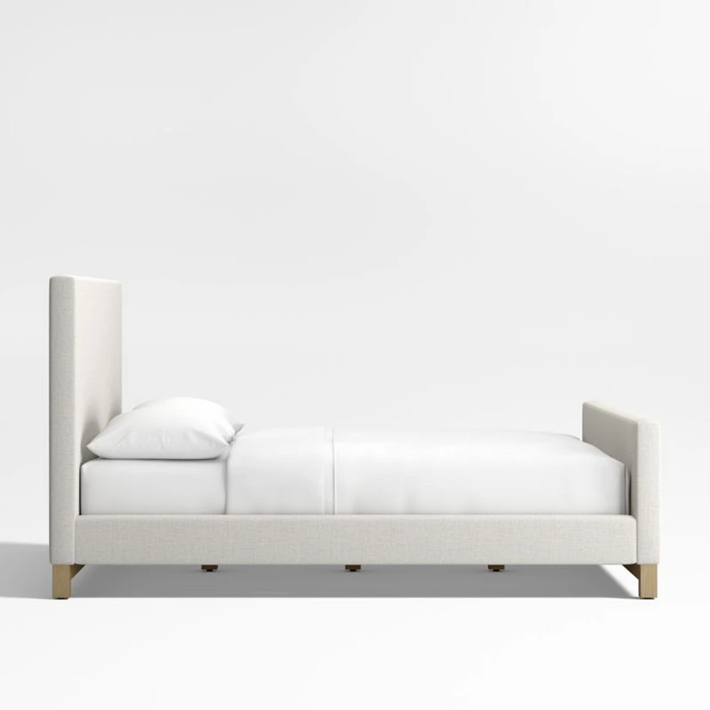 Pacific Ivory Upholstered King Bed