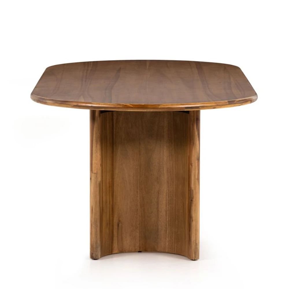 Panos 94" Sandy Acacia Wood Dining Table