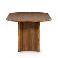 Panos 94" Sandy Acacia Wood Dining Table
