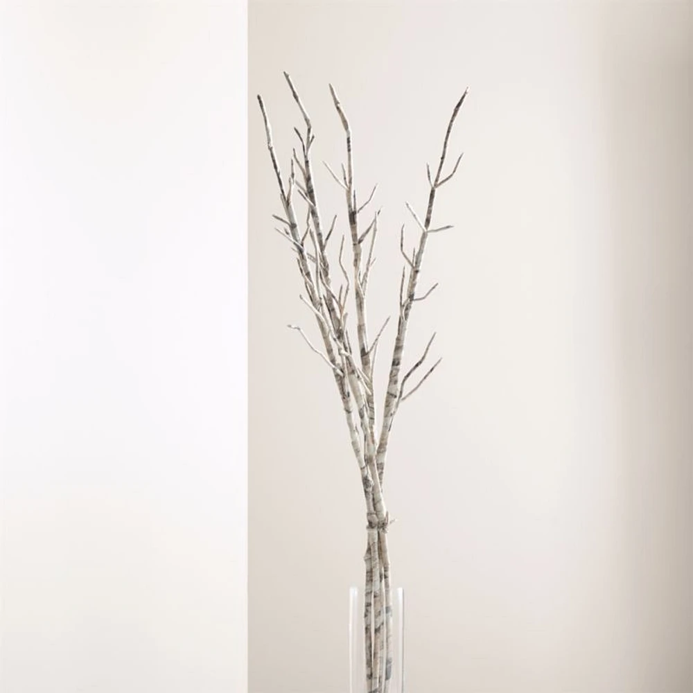 Faux Birch Branches 45"