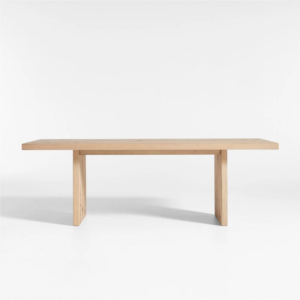 Papillon 88" Oak Wood Dining Table by Laura Kim