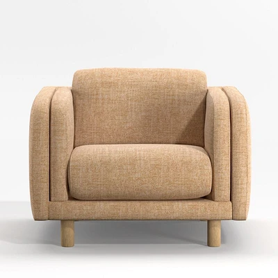 Pershing Curved Arm Chair
