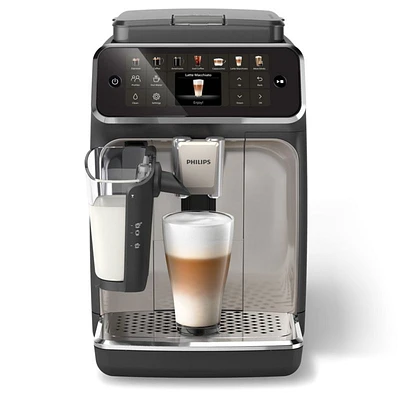 Philips 4400 Series Fully-Automatic Espresso Machine with LatteGo + Iced Coffee